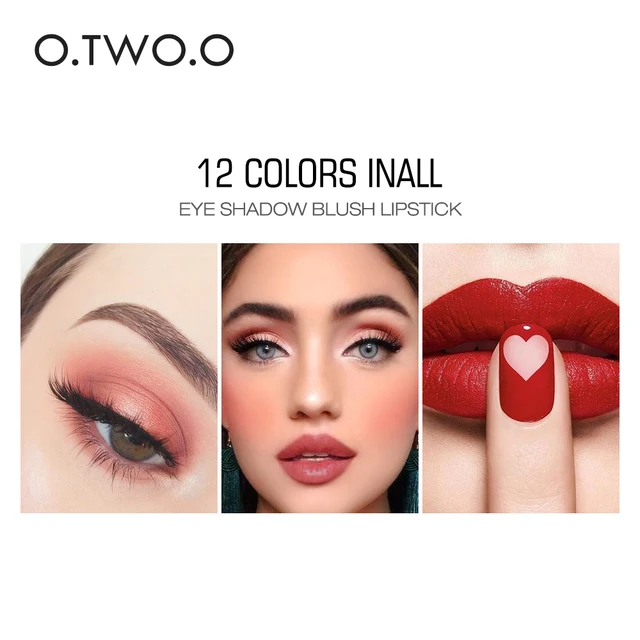 OtwoO 2in1 Waterproof Matte Lipstick + Lip Gloss